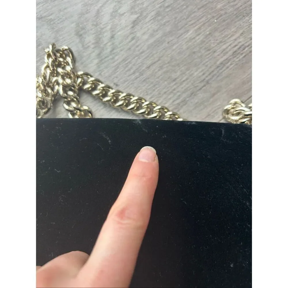 Kate Spade Watson Lane Marci Black velvet like material